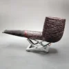 2002 JT Cooke Magnum Sandblasted Billiard Estate Briar Pipe, Unsmoked - Image 6