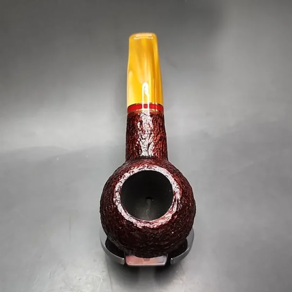 Savinelli 2024 Saint Nicholas 320 KS Rusticated Author Briar Pipe, 6mm, New - Image 6