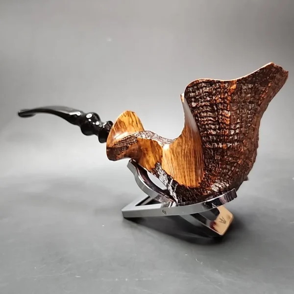 Preben Holm Fancy Sandblasted Freehand Estate Briar Pipe, Danish Estates - Image 6