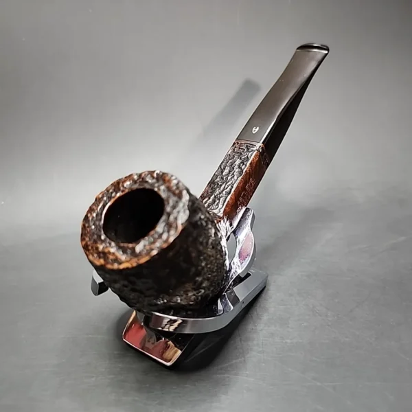 Astleys Rusticated Square Shank Billiard Estate Briar Pipe, English Estates - Image 6