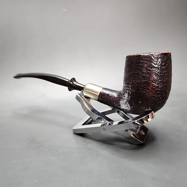 Stanwell 1950s De Luxe Sandblasted Army Billiard Estate Briar Pipe, Danish Estates - Image 6