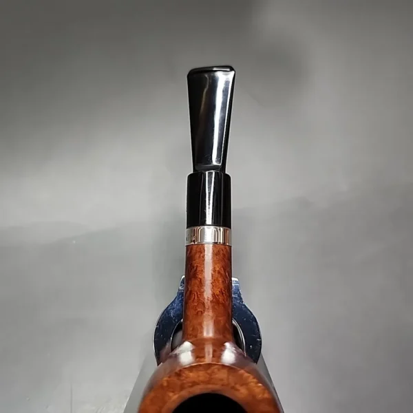 Gigi Fiamma Smooth Straight Pot Estate Briar Pipe, Unsmoked, 9mm - Image 6