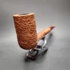 JT Cooke 2002 Magnum Sandblasted Stack Estate Briar Pipe, Unsmoked - Image 6