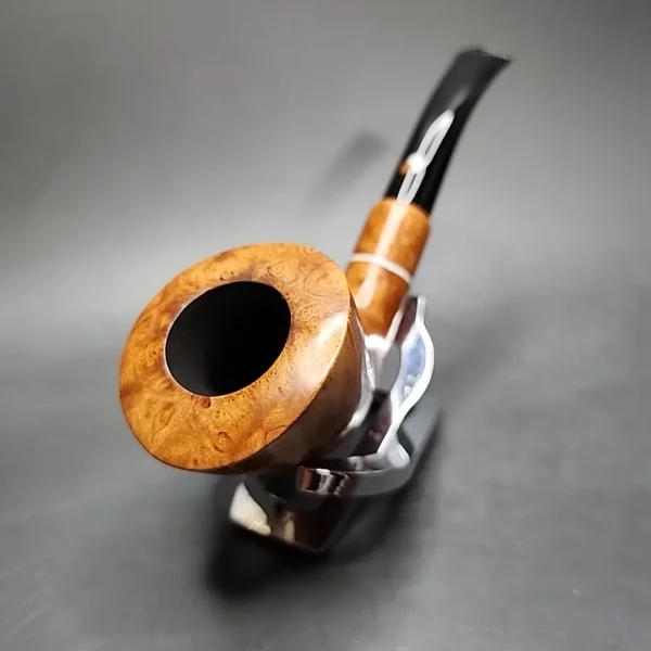 Claudio Cavicchi C Grade Smooth Horn Estate Briar Pipe, Italian Estates - Image 6