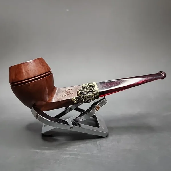 Pre-Kaywoodie KBB Blue Line Bakelite Straight Bulldog Estate Briar Pipe, Unsmoked - Image 6