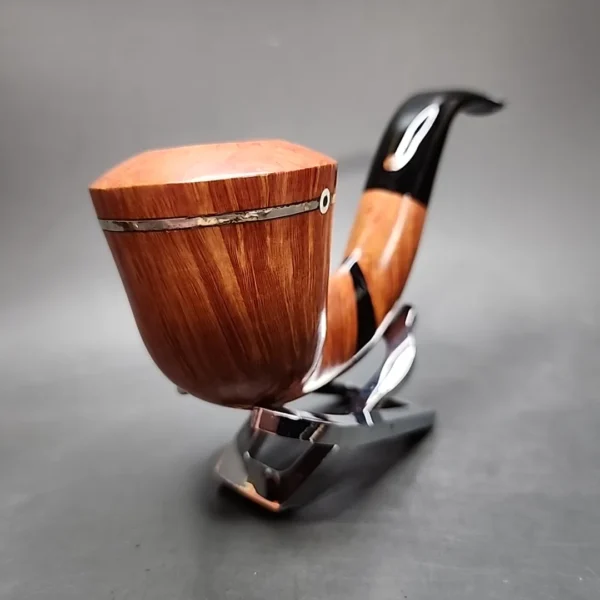 Tommaso Spanu Millennio 2000 Bent Dublin Estate Briar Pipe, Unsmoked - Image 6
