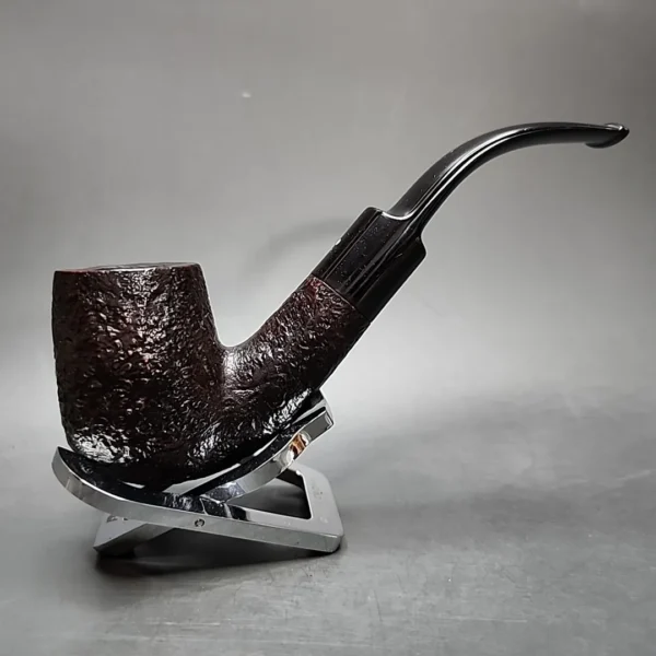 1963 Dunhill Shell ODA 840 Bent Billiard Estate Briar Pipe, English Estates - Image 6