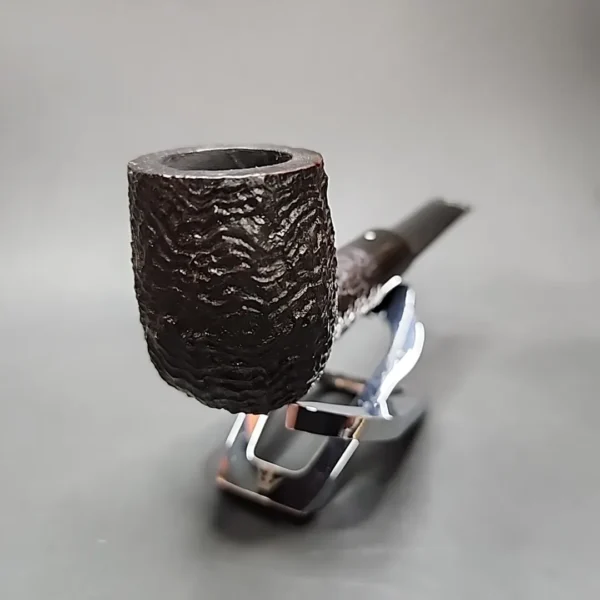 2002 Dunhill Ring Grain 4203 Saddle Billiard Estate Briar Pipe, English Estates - Image 6