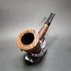 Charatan's Make Free Hand Relief Sandblasted Dublin Estate Briar Pipe, English Estates - Image 6