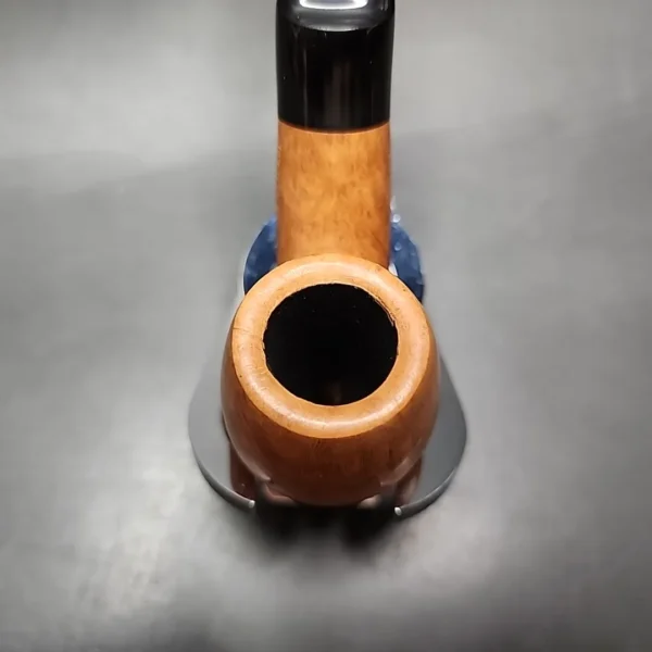 Michel Smooth Oom Paul Estate Briar Pipe, Unsmoked - Image 6
