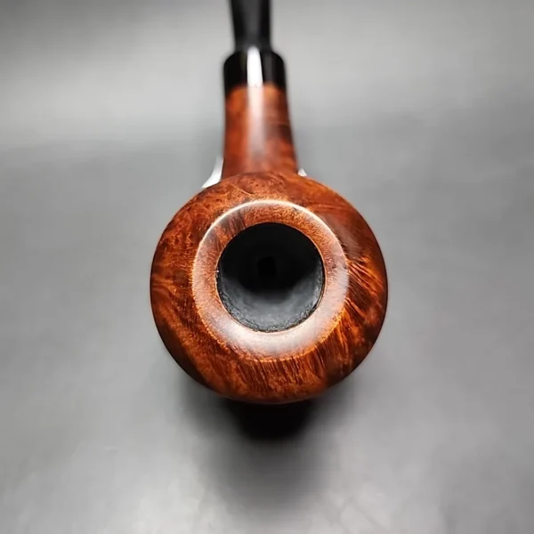 Andreas Bennwik Smooth Bent Horn Handmade Estate Briar Pipe, Unsmoked - Image 5