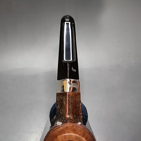Peterson Kildare Partially Rusticated Bulldog Estate Briar Pipe, Irish Estates - Image 6