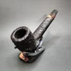 2008 Jody Davis Friar C Sandblasted Lumberman Estate Briar Pipe, American Estates - Image 6