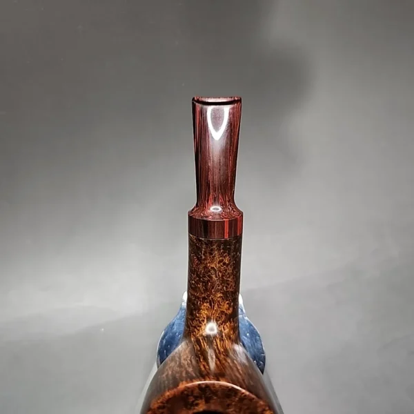 SederCraft by Kraig Sederquist 2023 Smooth Bent Pot Estate Briar Pipe, American Estates - Image 6