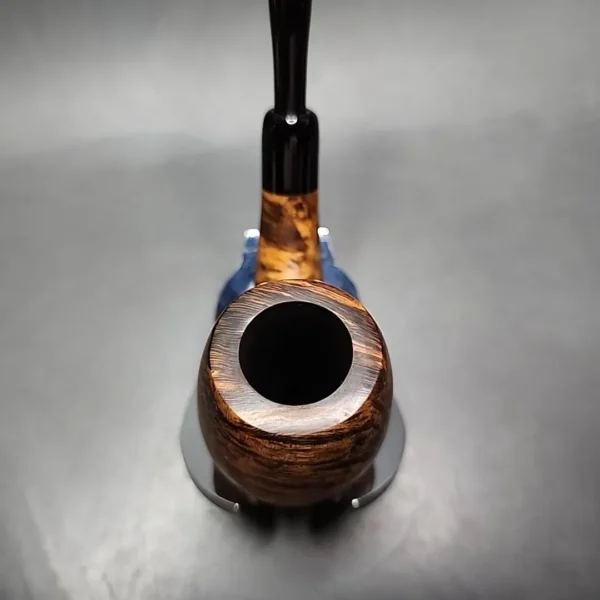 Castello "Castello" KKKK Smooth Bent Egg Estate Briar Pipe, Italian Estates - Image 7