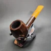 Mastro Geppetto Smooth Panel Apple Estate Briar Pipe, Unsmoked - Image 7