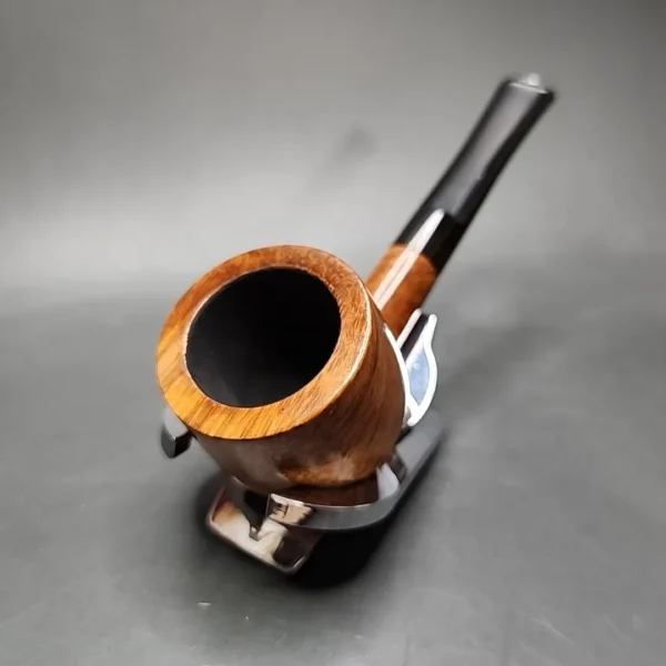 E. Wilke NYC Smooth Straight Pot Estate Briar Pipe, American Estates - Image 7