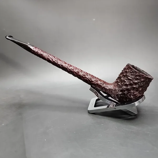 Brebbia Iceberg 800 Rusticated Canadian Estate Briar Pipe, Italian Estates - Image 7