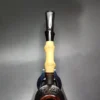 Ernie Markle Sandblasted Bamboo Lovat Estate Briar Pipe, American Estates - Image 7