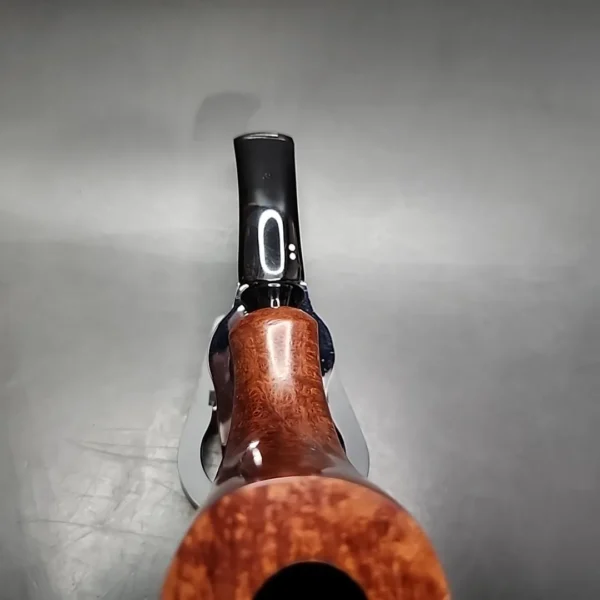 2001 Clarence Mickles Freehand Horn Handmade Estate Briar Pipe, Unsmoked - Image 7