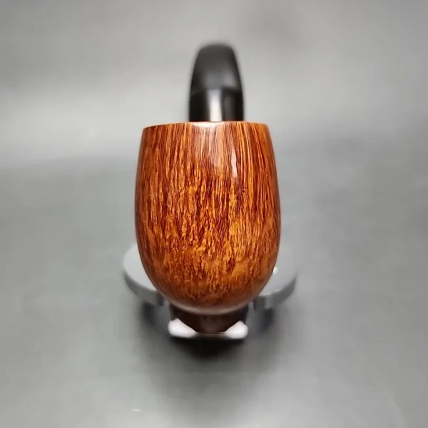 Peterson Straight Grain 220S Smooth Bent Billiard Estate Briar Pipe, Unsmoked - Image 7