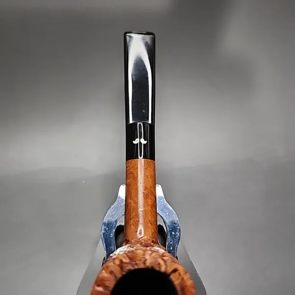Caminetto New Dear Wax Drip Billiard Estate Briar Pipe, Italian Estates - Image 7
