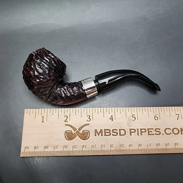 Peterson Pipe of the Year 2024 167/1100 Rusticated Rhodesian Briar Pipe, New - Image 7