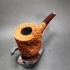 Pipe Tristan Rusticated Shape 55 Handmade Briar Pipe, New - Image 7