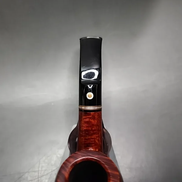 Thomas Cristiano Smooth Bent Brandy Estate Briar Pipe, Unsmoked - Image 7