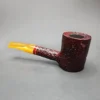 Savinelli 2024 Saint Nicholas 311 KS Rusticated Poker Briar Pipe, 6mm, New - Image 7