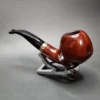 Vauen 3215 Smooth Bent Apple Estate Briar Pipe, Unsmoked, 9mm - Image 7