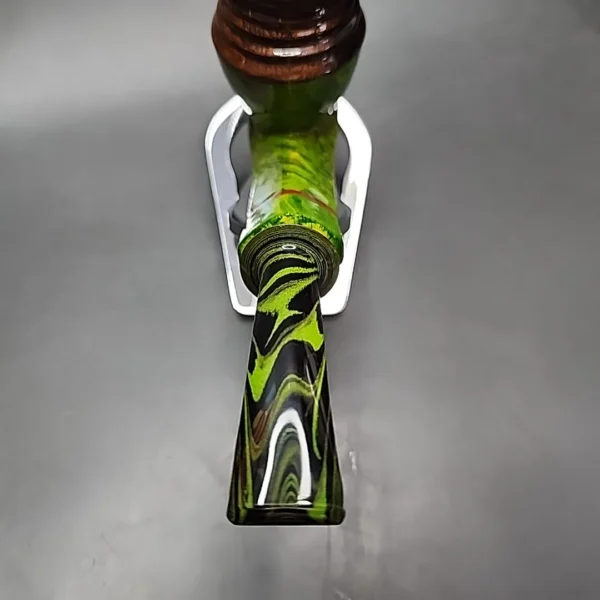 Mutcat Green Calabash Handmade Pipe, New - Image 7