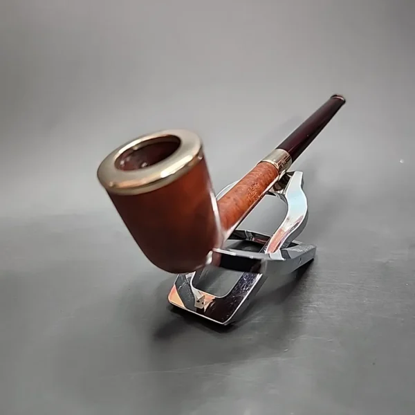 Pre-Kaywoodie KBB Blue Line Bakelite Gold Mounted Dublin Estate Briar Pipe, Unsmoked - Image 7