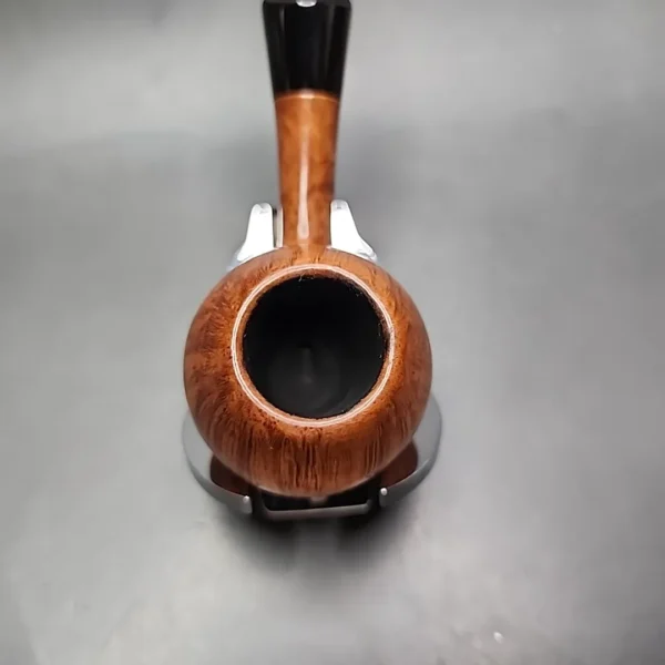 WO Larsen Straight Grain F Smooth Apple Estate Briar Pipe, Danish Estates - Image 7