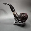 Peterson Pipe of the Year 2024 159/1100 Rusticated Rhodesian Briar Pipe, New - Image 7