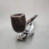 1992 Tsuge Ikebana Sandblasted Billiard Estate Briar Pipe, Japanese Estates - Image 7