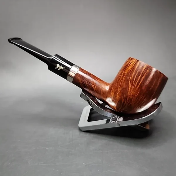 Gigi Fiamma Smooth Straight Pot Estate Briar Pipe, Unsmoked, 9mm - Image 7
