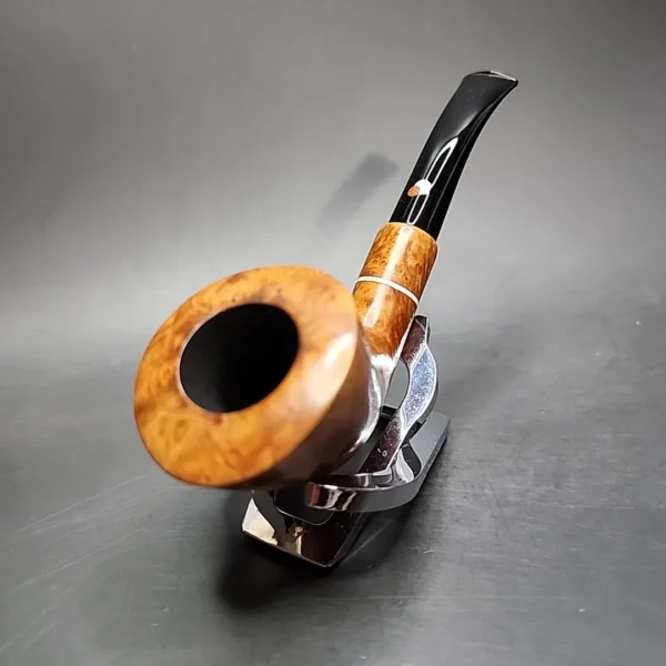 Claudio Cavicchi C Grade Smooth Horn Estate Briar Pipe, Italian Estates - Image 7