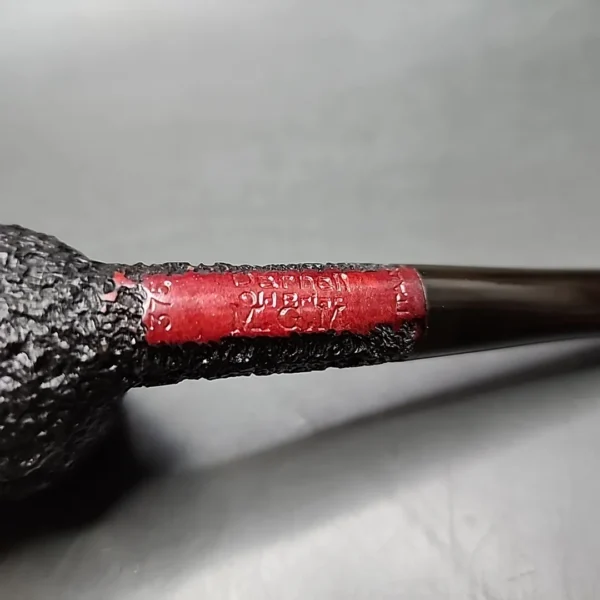 Darnell Old Briar 375 Rusticated Straight Billiard Estate Briar Pipe, Unsmoked - Image 7