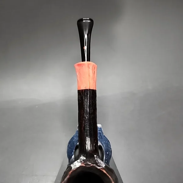 Anne Julie Rusticated Tulip Estate Briar Pipe, Danish Estates - Image 7