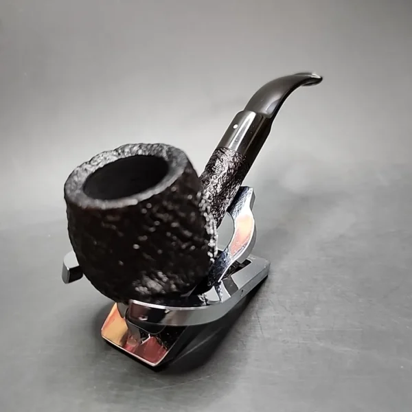 2002 Dunhill Collector HT Shell Briar Bent Pot Estate Briar Pipe, English Estates - Image 7