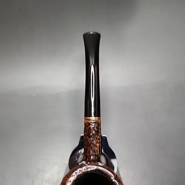 Charatan's Make 73x Lane Era Sandblasted Acorn Estate Briar Pipe, English Estates - Image 7