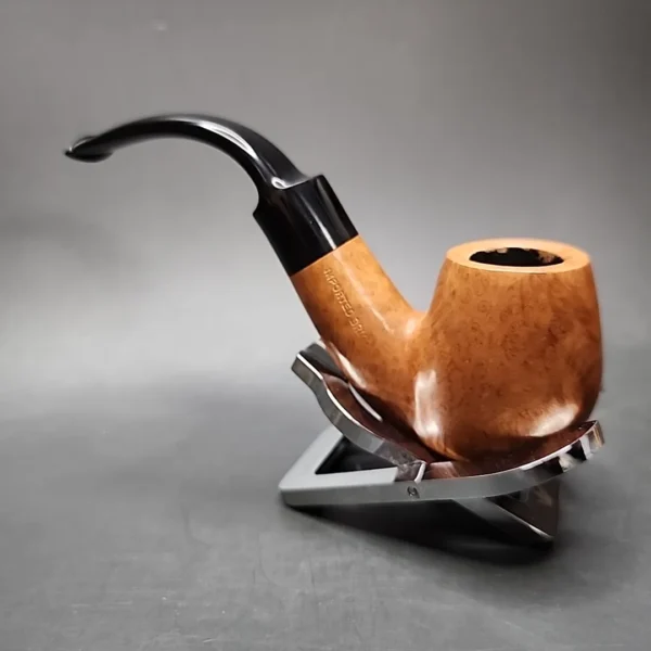 Michel Smooth Oom Paul Estate Briar Pipe, Unsmoked - Image 7