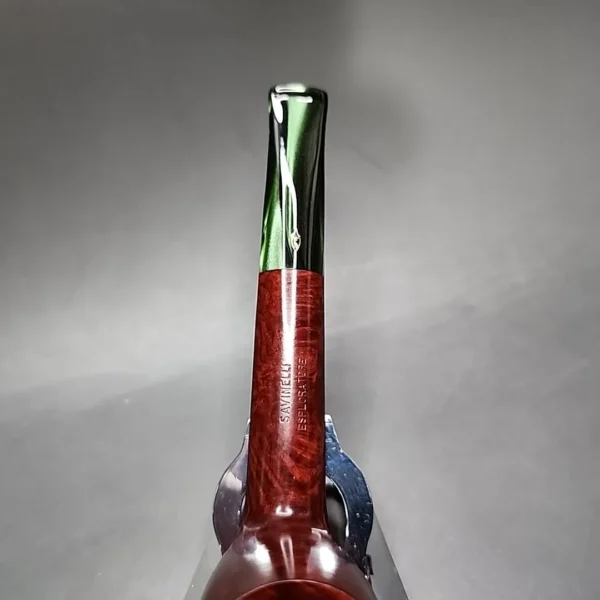 Savinelli Esploratore Alpino 806 Smooth Canadian Briar Pipe, New - Image 7