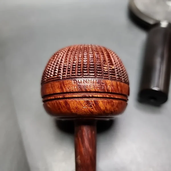 1981 Dunhill Microphone 25/50 Estate Briar Pipe, Unsmoked - Image 8