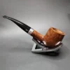 Chacom Golden Grain 124 Bent Pot Estate Briar Pipe, Unsmoked - Image 8