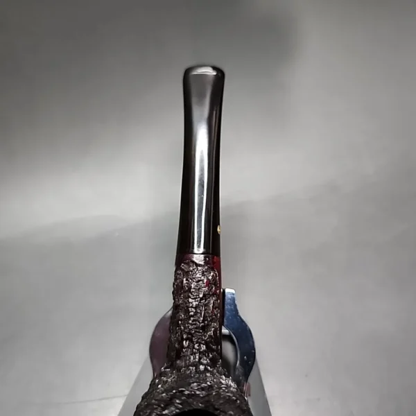 Darnell Old Briar Rusticated Bent Billiard Estate Briar Pipe, Unsmoked - Image 8