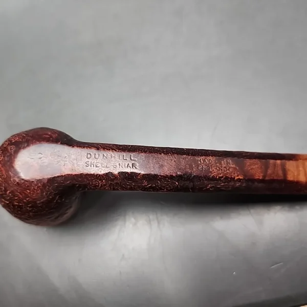 1964 Dunhill Shell EC Sandblasted Canadian Estate Briar Pipe, English Estates - Image 8