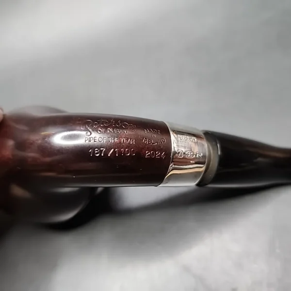 Peterson Pipe of the Year 2024 187/1100 Heritage Rhodesian Briar Pipe, New - Image 8