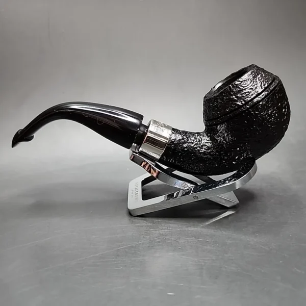 Peterson Pipe of the Year 2024 534/1100 Sandblasted Rhodesian Briar Pipe, New - Image 8